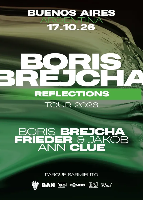 Flyer de BORIS BREJCHA PRES. REFLECTIONS